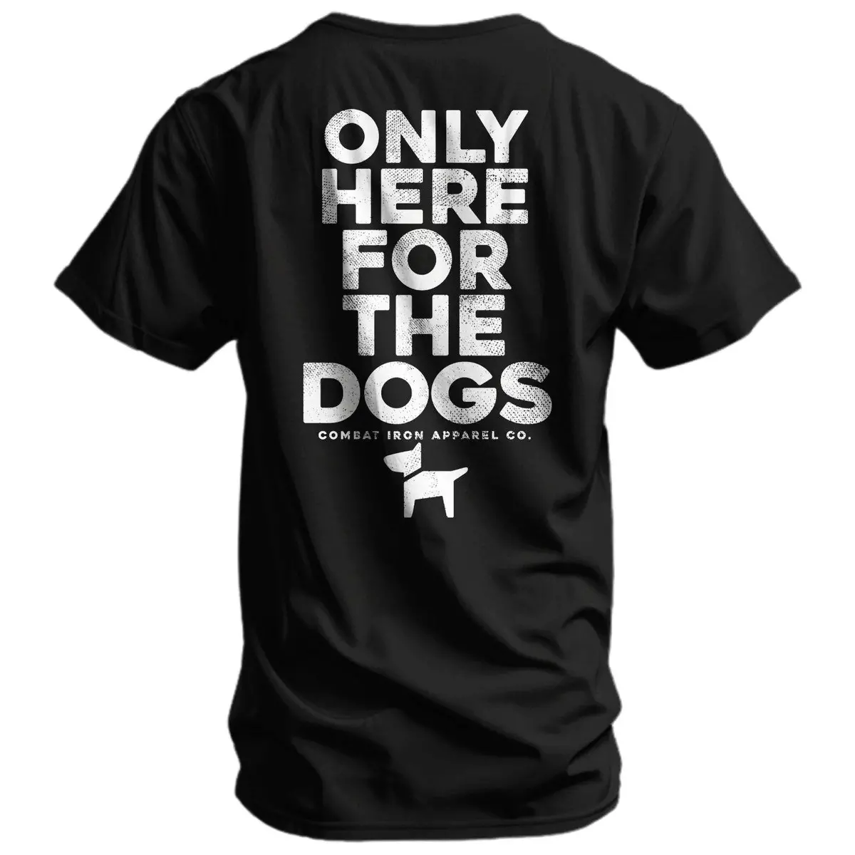 Only Here For The Dogs Men's T-Shirt 1