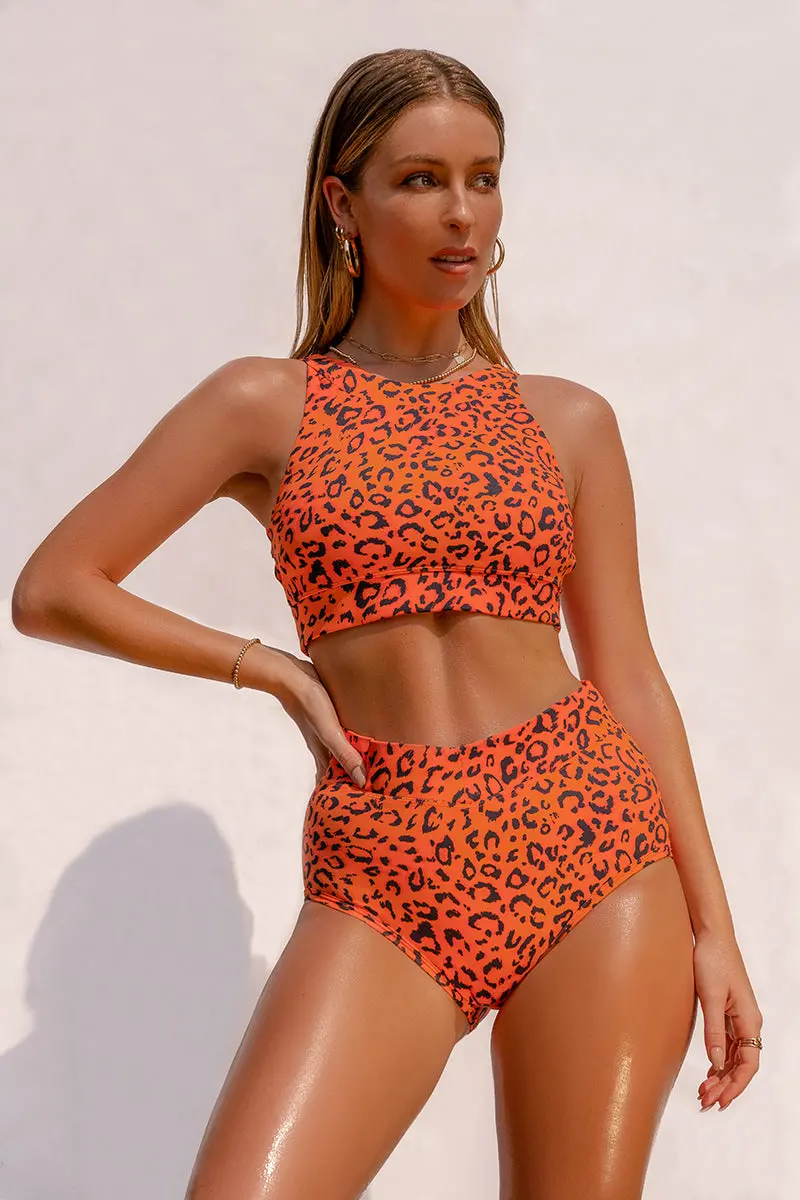 Cxix Safari Nyx Bottoms - Orange Cheetah 1