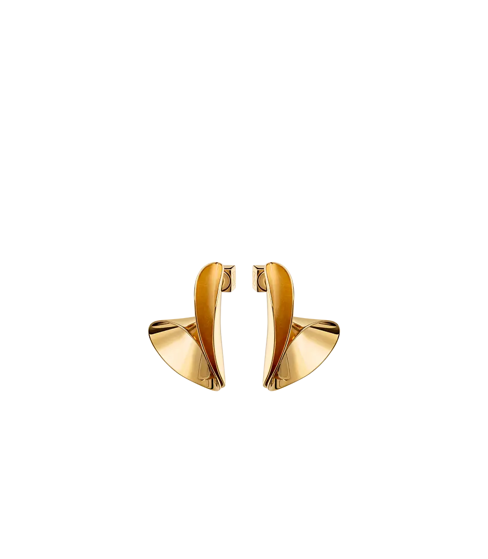 Éole Earrings - 24 Carat Gold Gilded 1