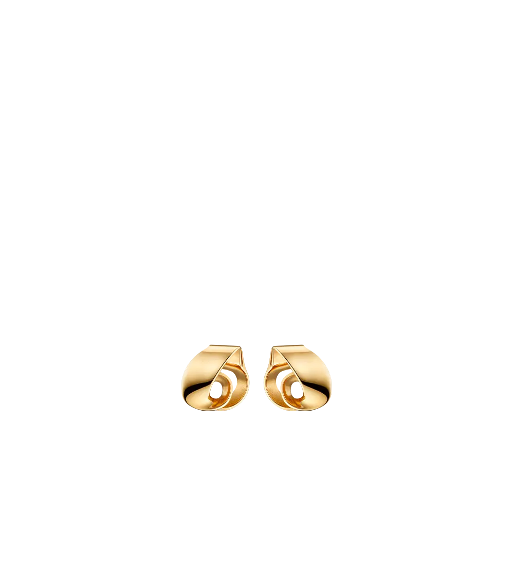 Éole Stud Earrings - 24 Carat Gold Gilded 1
