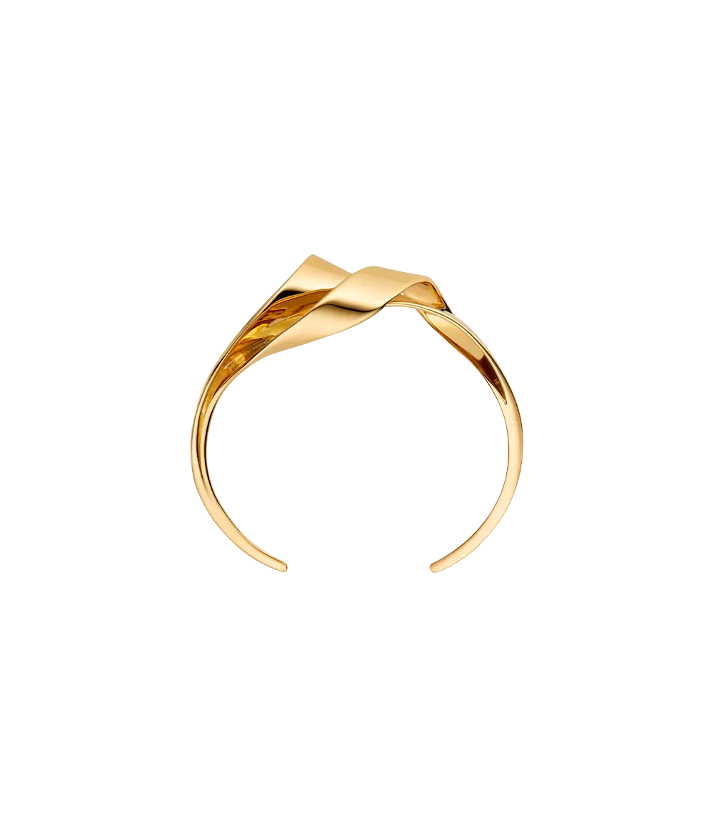 Éole Cuff - 24 Carat Gold Gilded 1