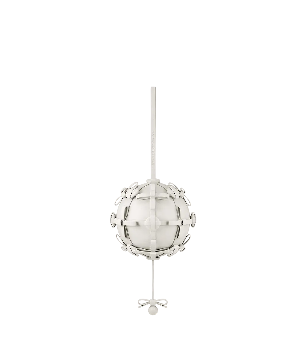 Button Bow Sphere - Porcelain 1