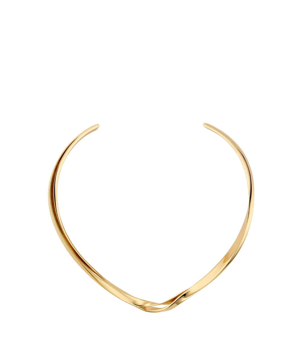 Éole Necklace - 24 Carat Gold-Gilded 1