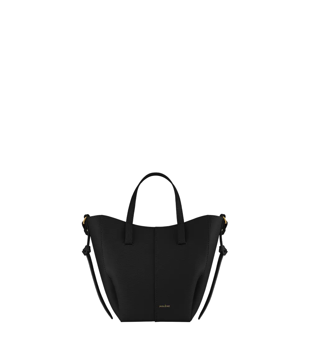 Cyme Tote Nano - Textured Black 1