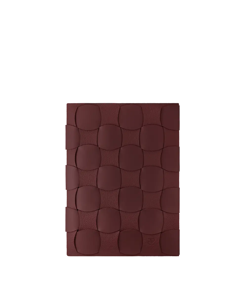A5 Neiti Notebook Cover - Black Cherry 1