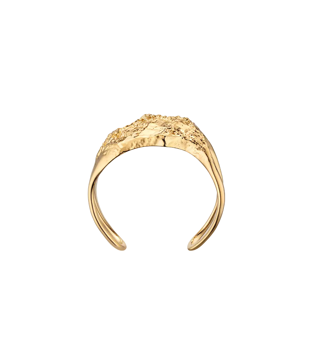 Eroz Cuff - 24 Carat Gold Gilded 1