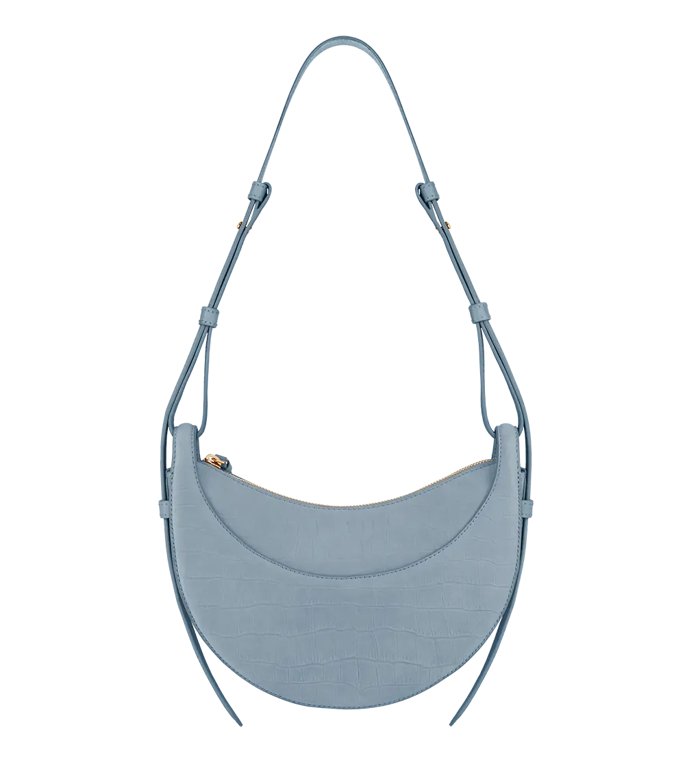 Numéro Dix - Crocodile Nubuck Polar 1