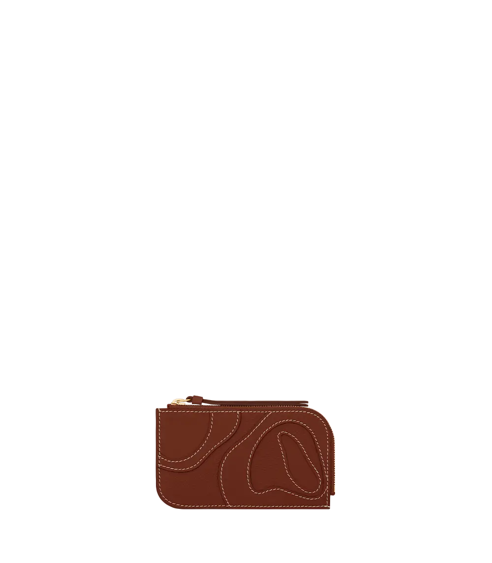 Atla Card Holder - Duo Cognac 1