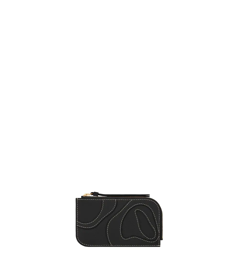 Atla Card Holder - Duo Black 1