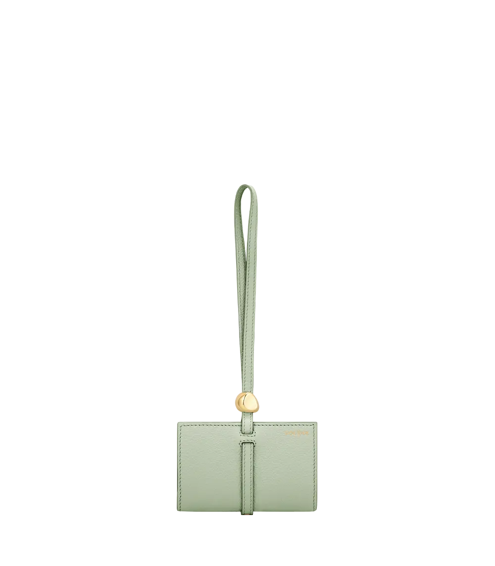 Kayé Card Holder - Textured Duo Fresh Almond 1