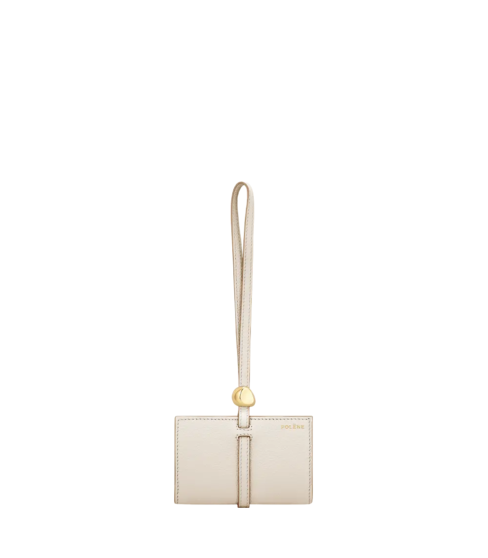 Kayé Card Holder - Textured Duo Chalk 1