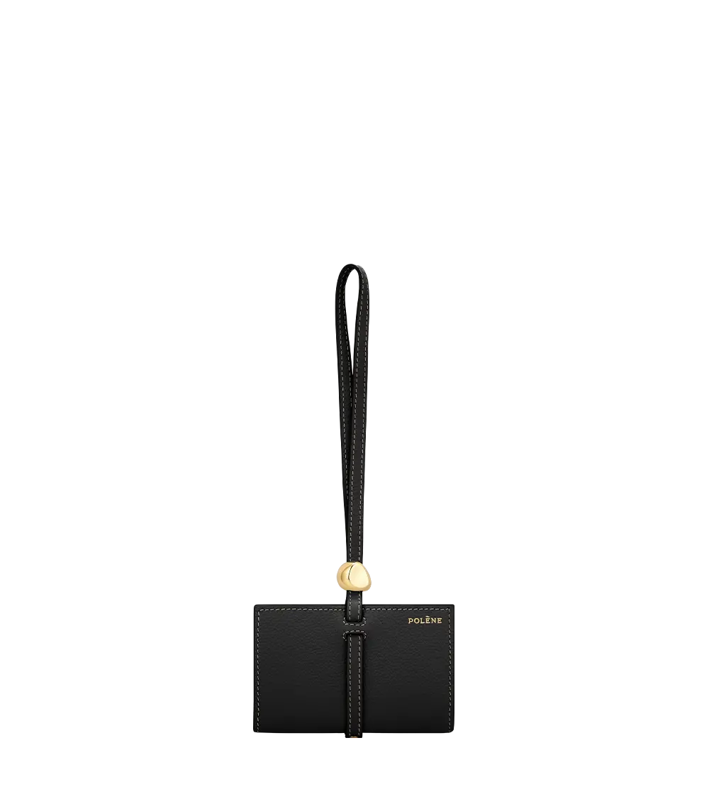 Kayé Card Holder - Textured Black 1