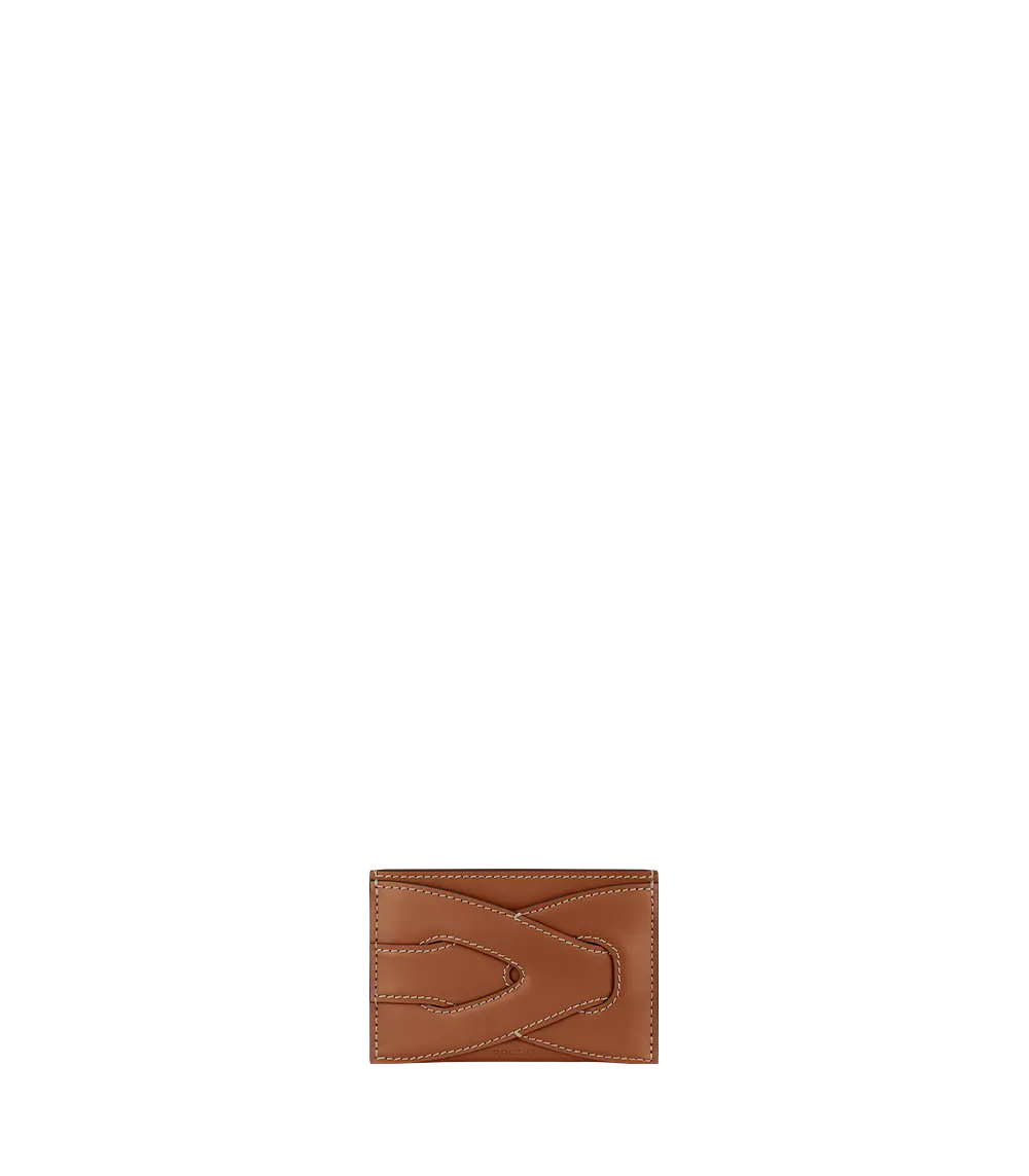Nodde Card Holder - Cognac 1