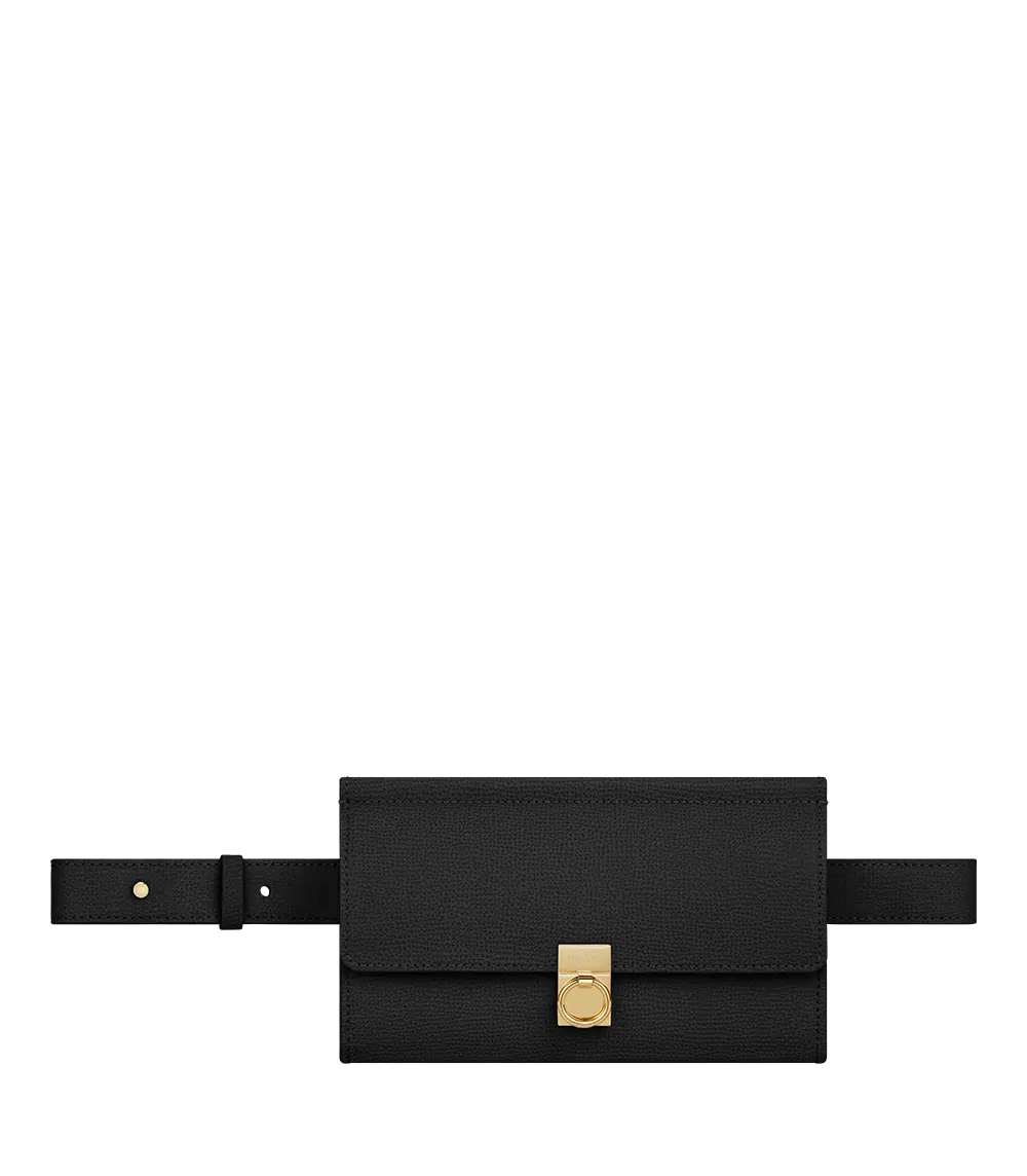 Numéro Sept Belt - Textured Black 1