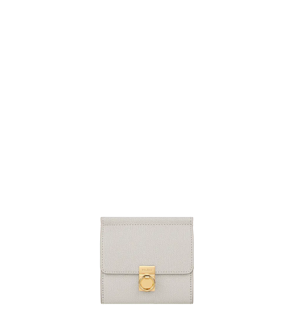 Numéro Sept Wallet - Textured Chalk 1