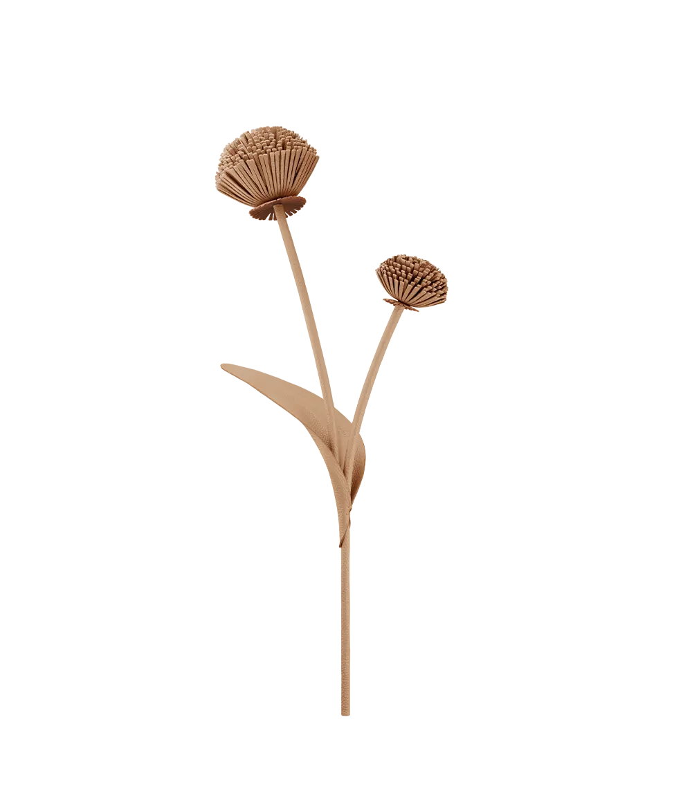 Tul Flower - Beige 1