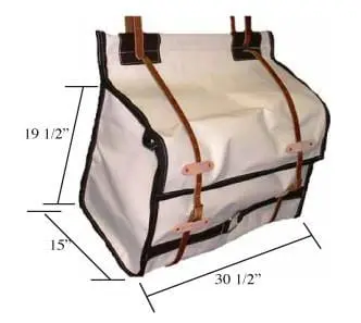 Pro Canvas Pack Panniers - Standard & Oversize 1