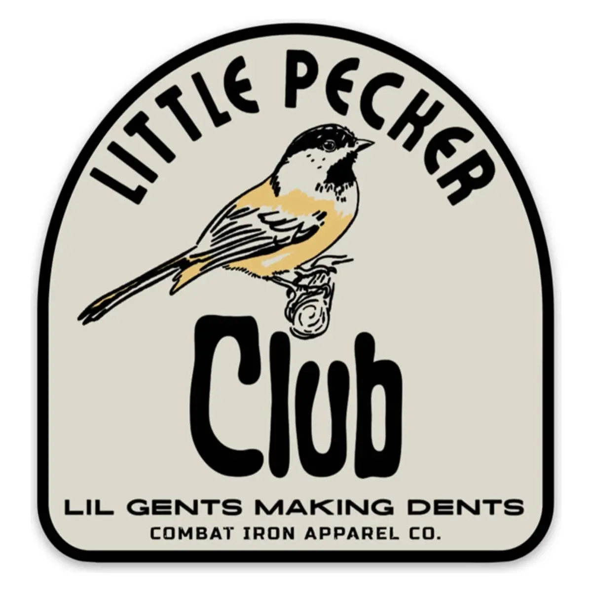 Little Pecker Club Decal 1
