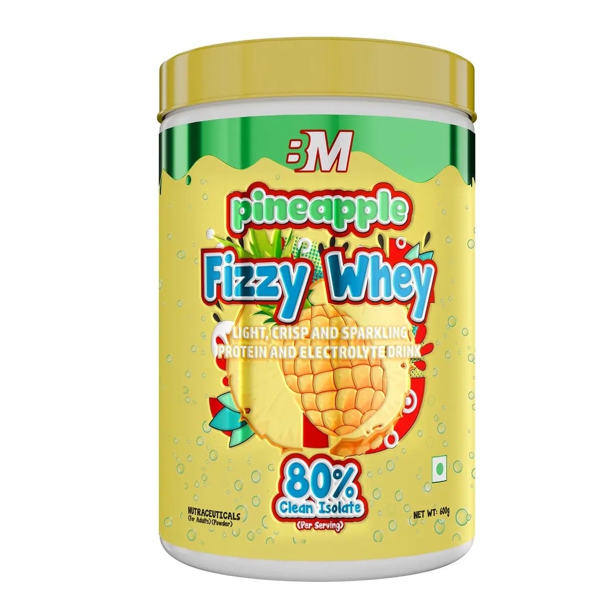 Fizzy Whey Pineapple + Shaker 1