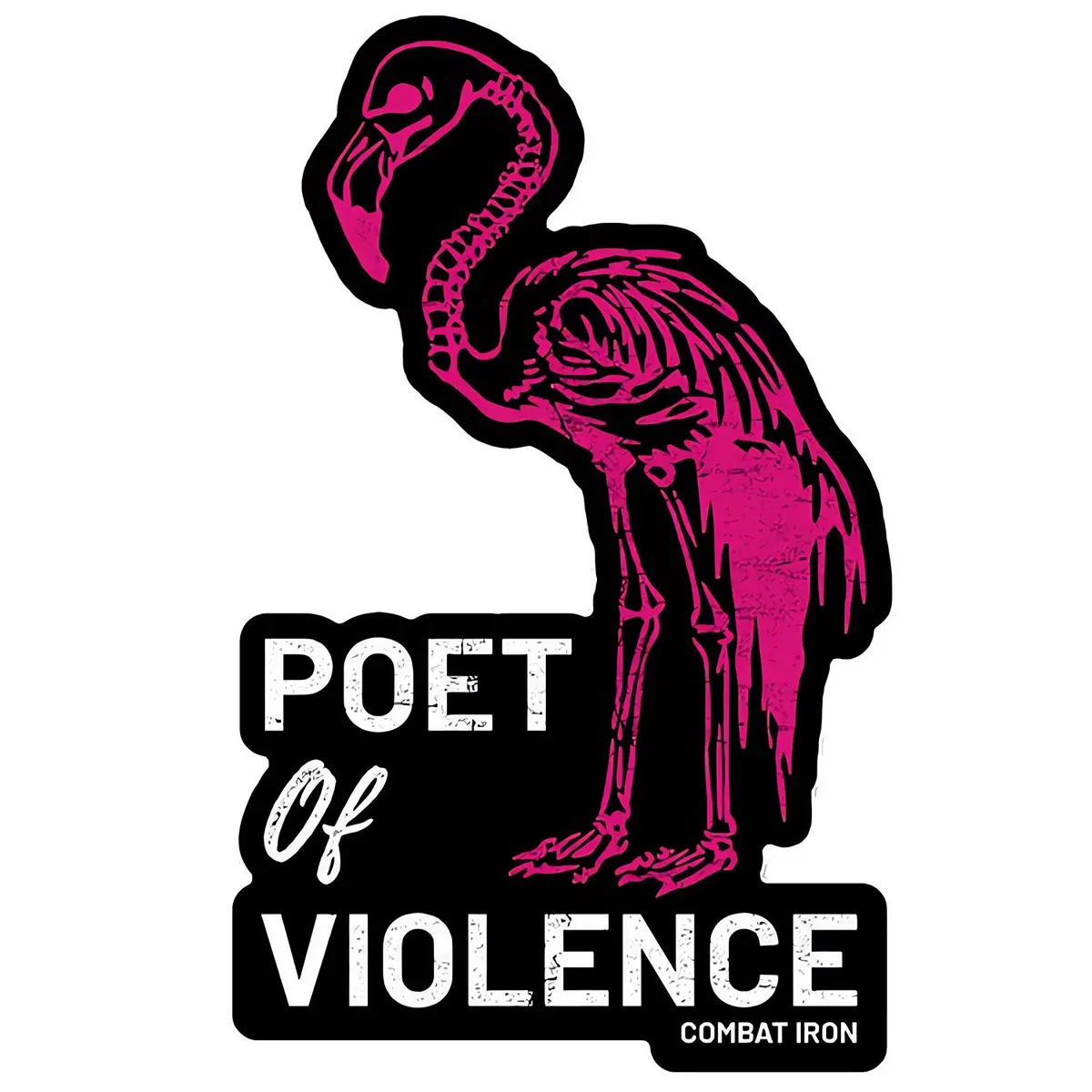 Poet Of Violence Decal 1