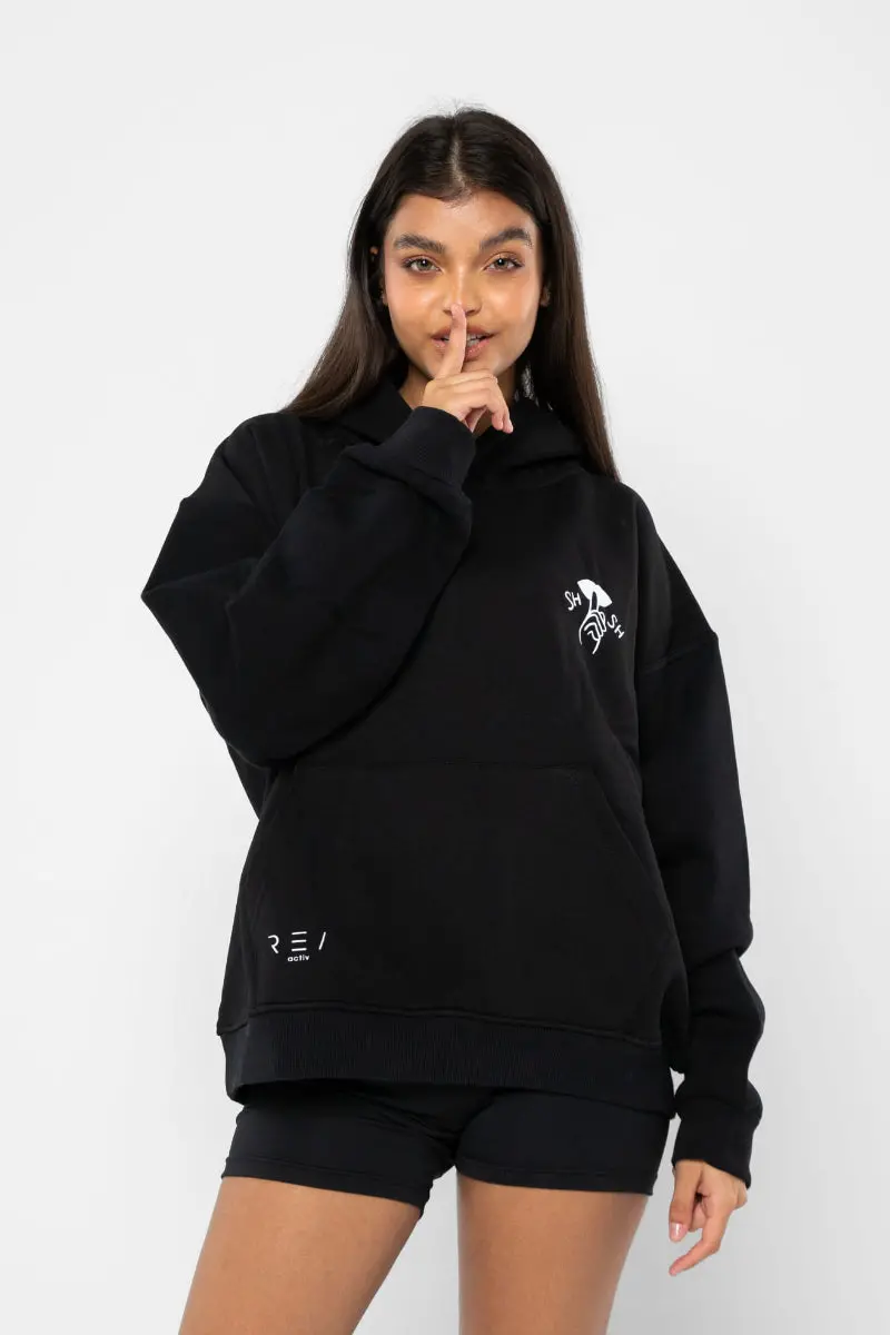 Rev Activ Nobody Knows I’M A Pole Dancer Premium Hoodie - Black 2