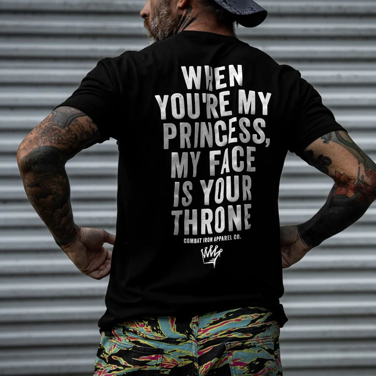 When You're My Princess, My Face Is Your Throne Men's T-Shirt 13