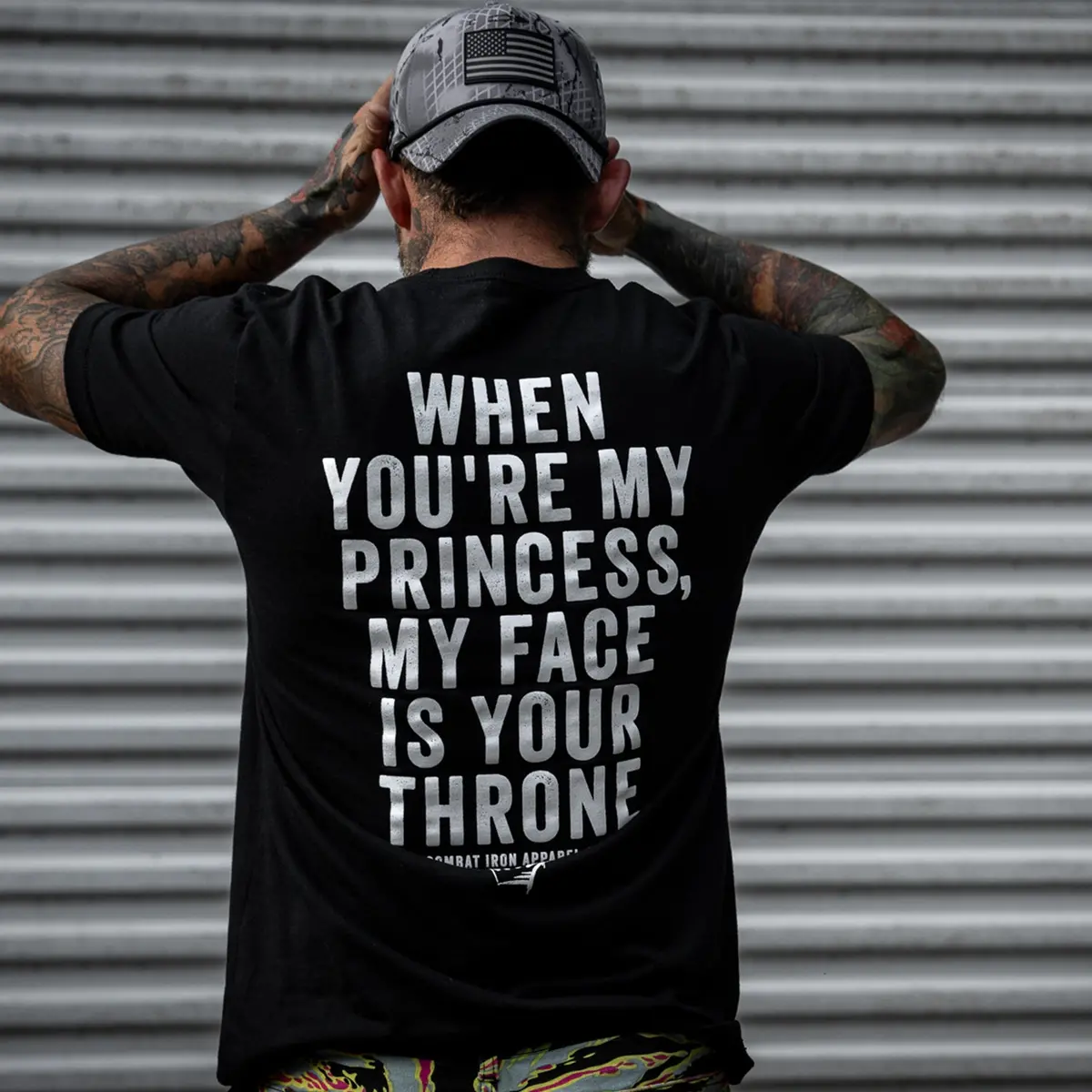 When You're My Princess, My Face Is Your Throne Men's T-Shirt 7