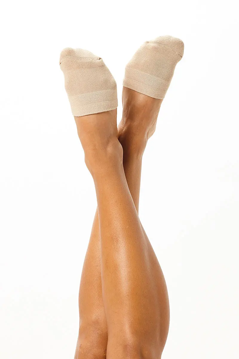 Rolling Contemporary Dance Socks - Vanilla 1