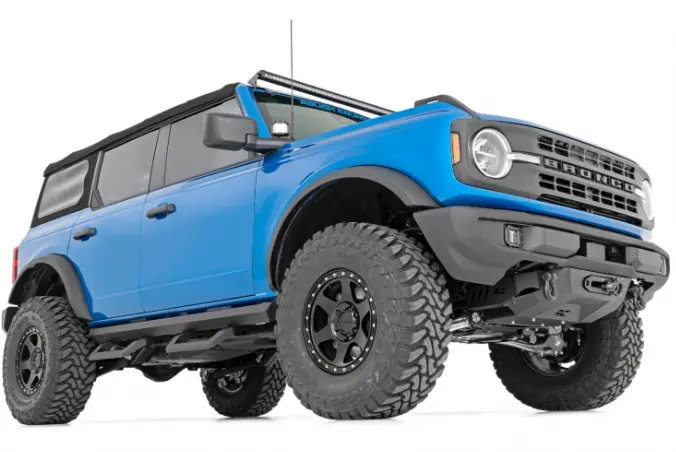 Rough Country - Sr2 Adjustable Aluminum Step | Ford Bronco 4Wd (2021-2022) 1