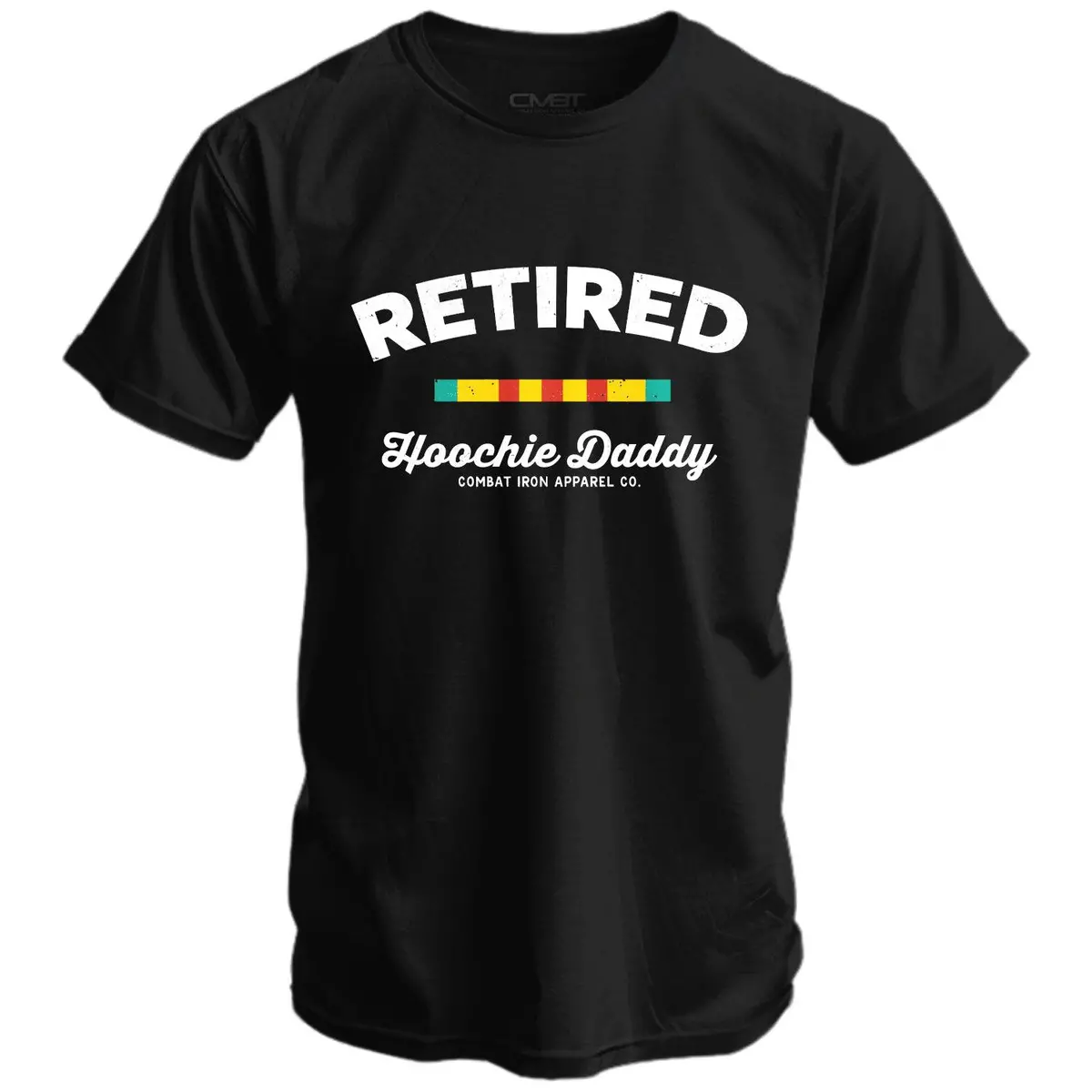 Retired Hoochie Daddy Veteran Ribbons Men's T-Shirt 1
