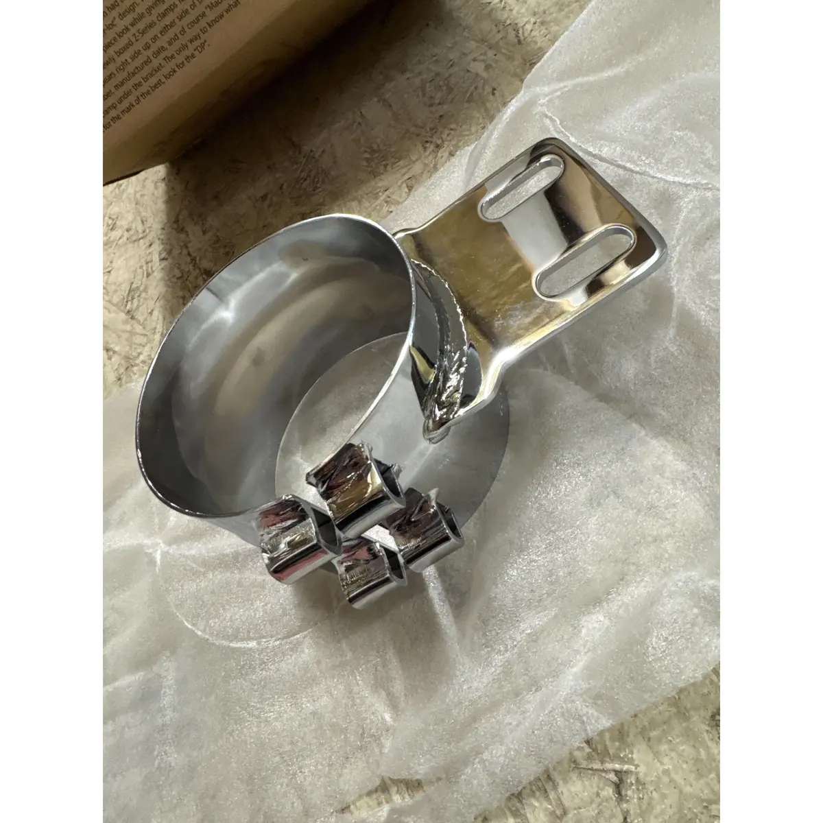 Dp-50Sj-Pb500-2Scp 5'' Socket Clamp W/Straight Bracket; Driver Lower & Left Lower 1