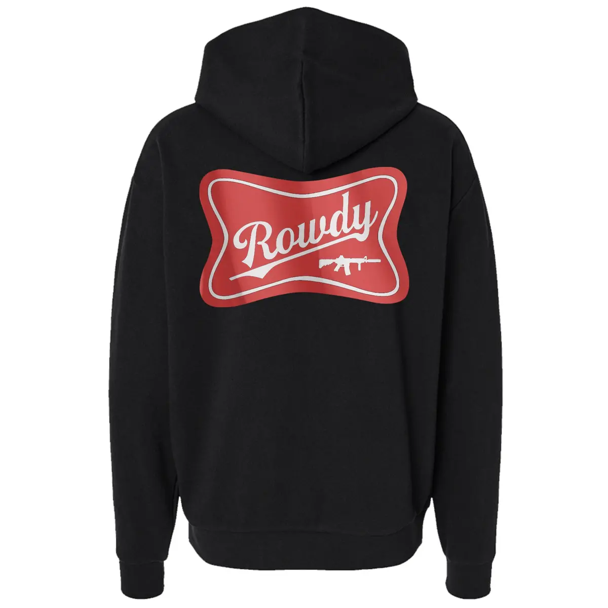Rowdy Beer Logo Fleece Lined Hoodies 1