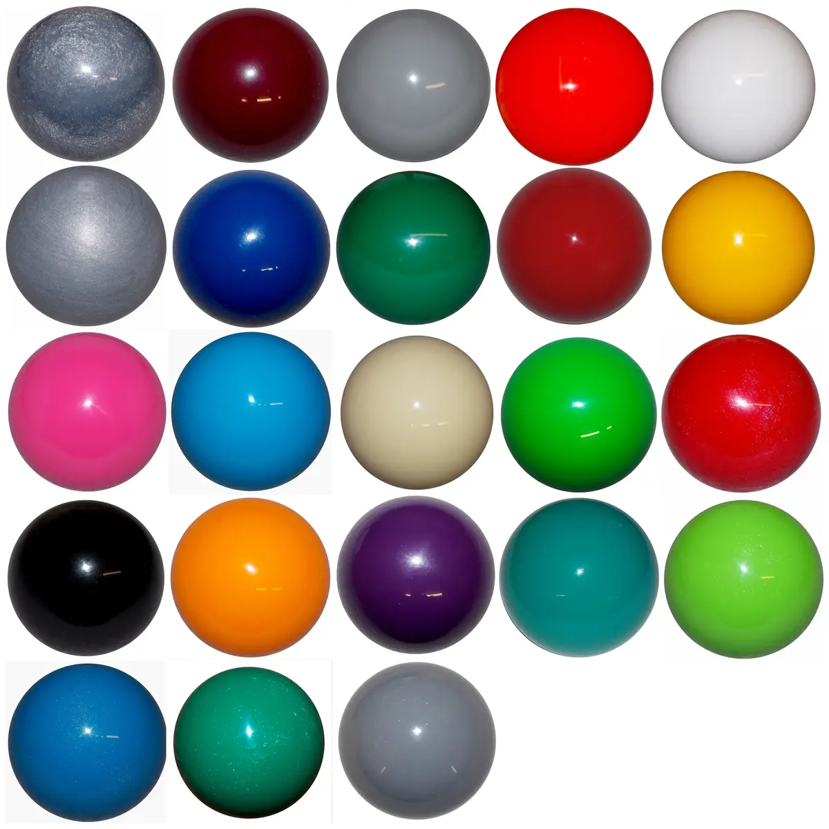 Solid Colored Shift Knobs (1/2"-13 Female Threads) Twisted Shifterz (Choose Color) 1