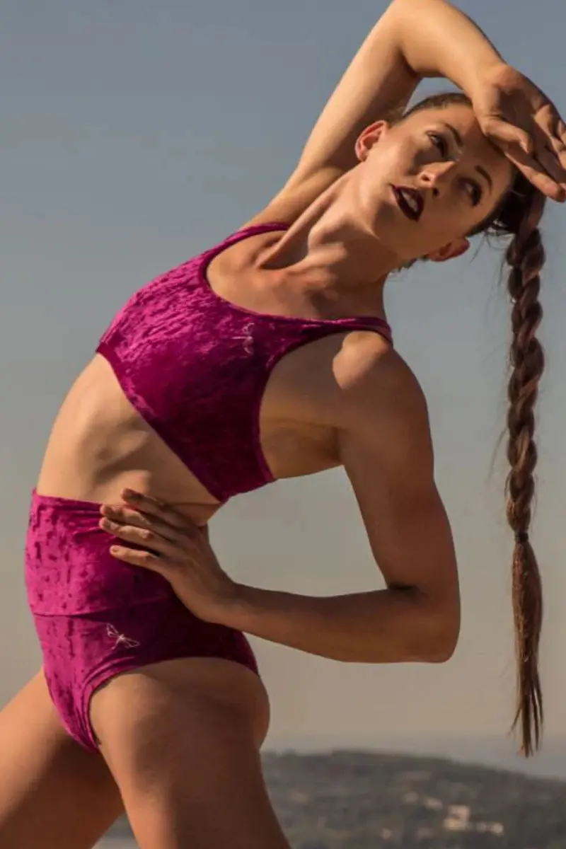 Dragonfly Nicole Top - Velvet Ruby 1