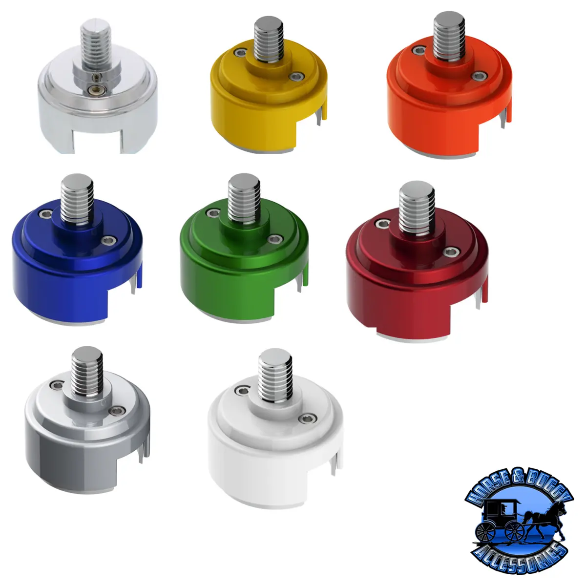 1/2"-13 Thread-On Shift Knob Mounting (Adapter Only) Eaton-Fuller 13/15/18 1