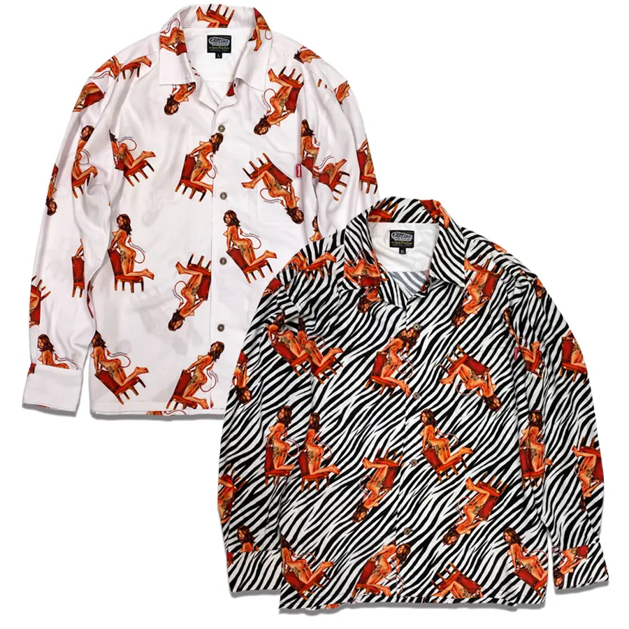 "Peeping Through Window 1" Long Sleeve Shirt 1