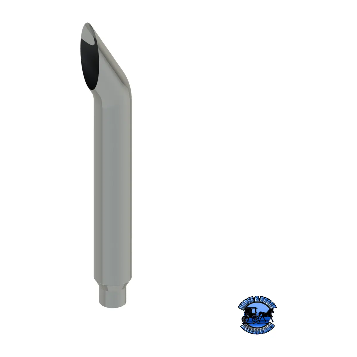 506B-114-1103 6" Reduced To 5" Short 30 Exhaust Stack - 114" Long 1