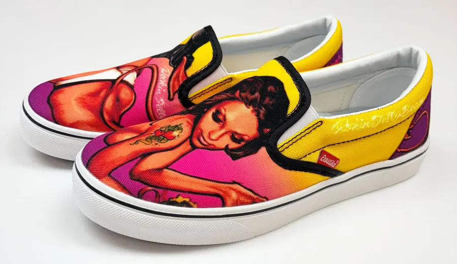 “Evil Valentine” Slip-On Shoes 1