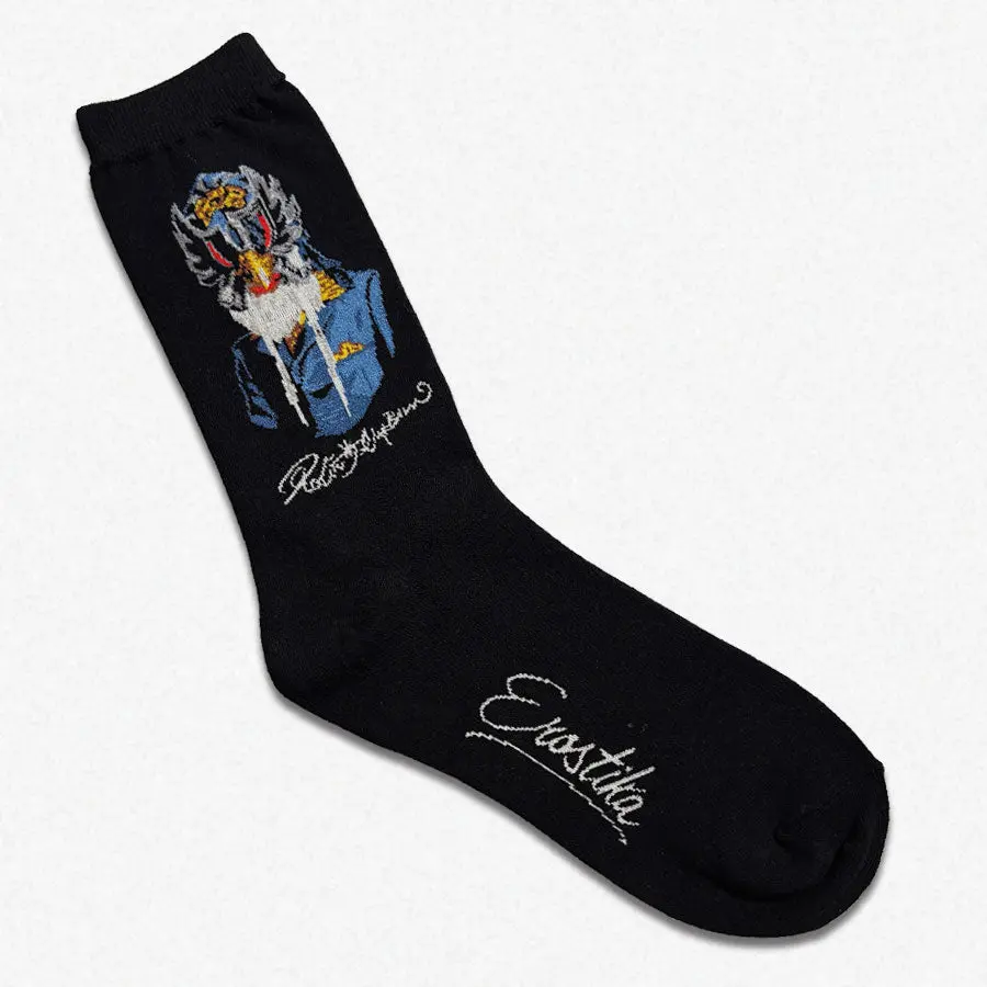 “Rockin’ Jelly Bean Portlait” Socks 1