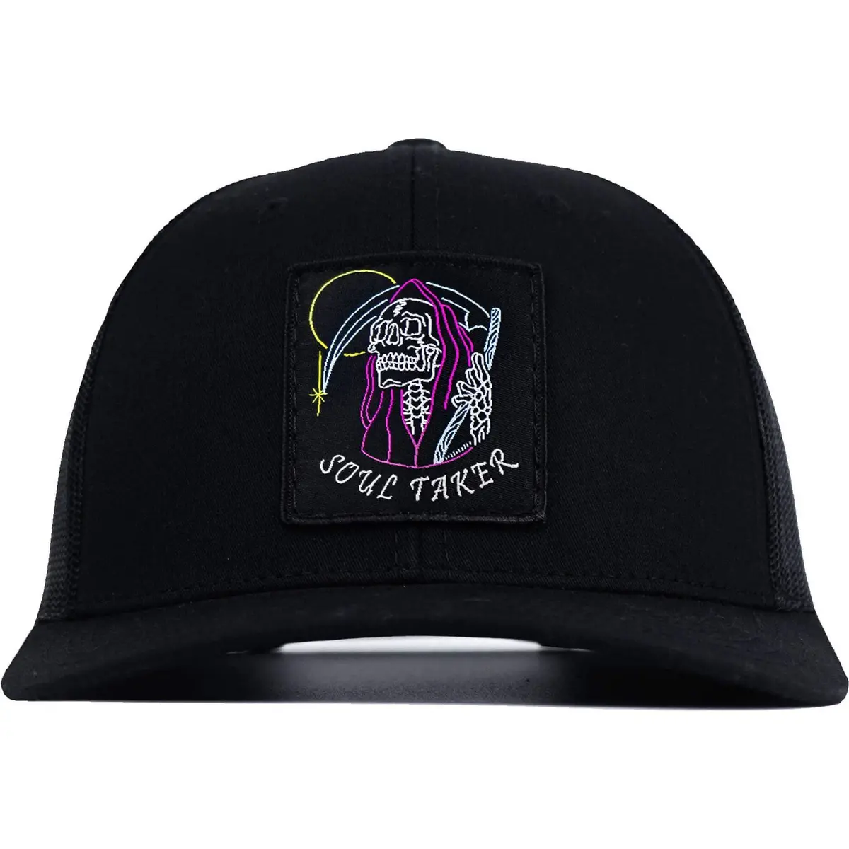 Soul Taker Reaper Patch Snapback Hat 1