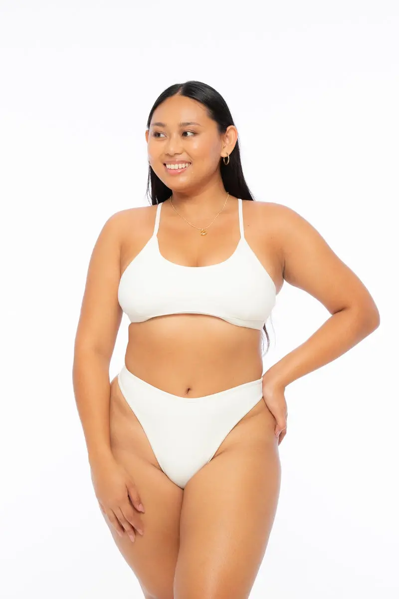 Nona Perkasa Zara Bottoms - Ivory 1