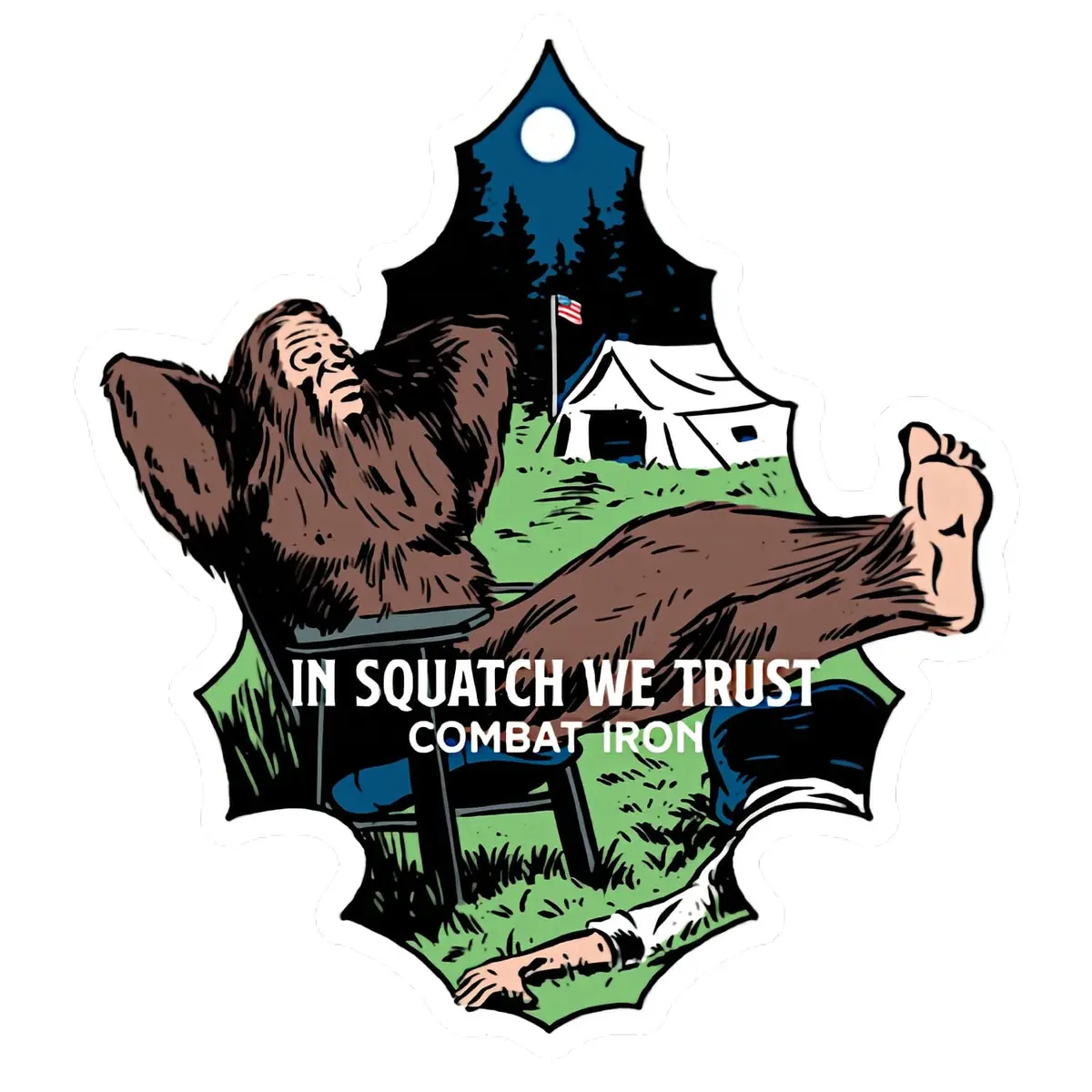 In Squatch We Trust Decal 1