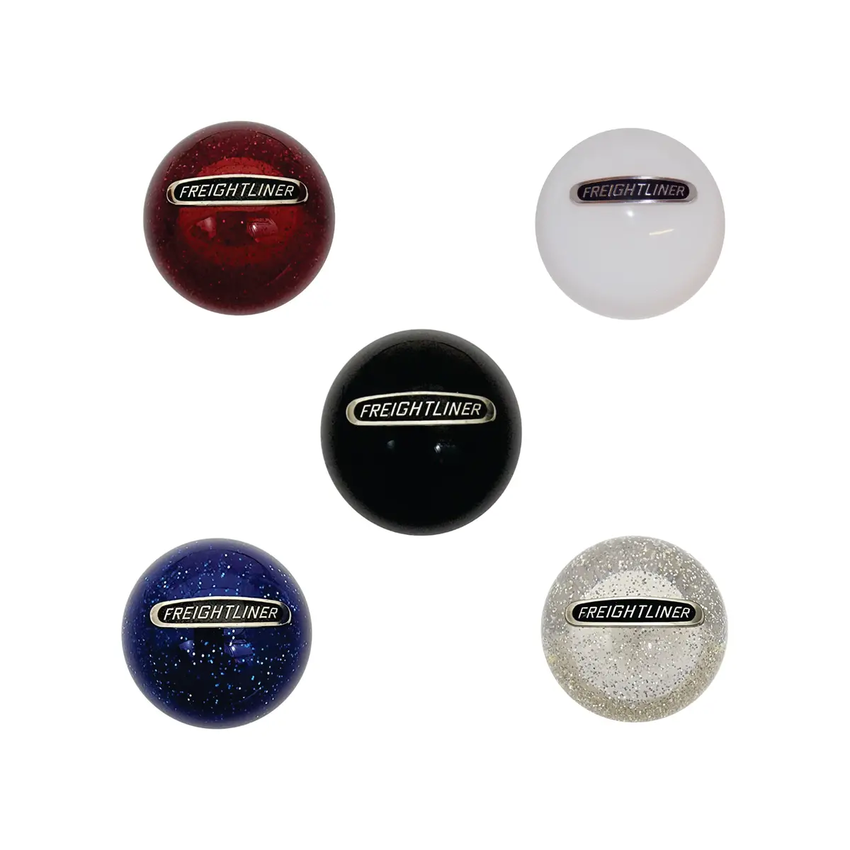 Freightliner Emblem Shift Knobs (1/2"-13 Female Threads) Twisted Shifterz (Choose Color) 1