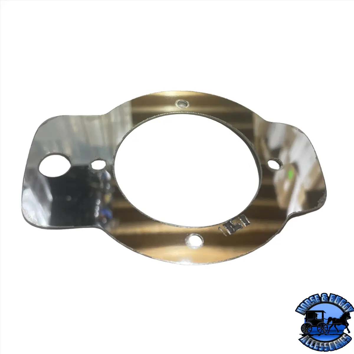 #1050 Stainless Peterbilt 579/589 Driver/Passenger Interior Light Bracket 1