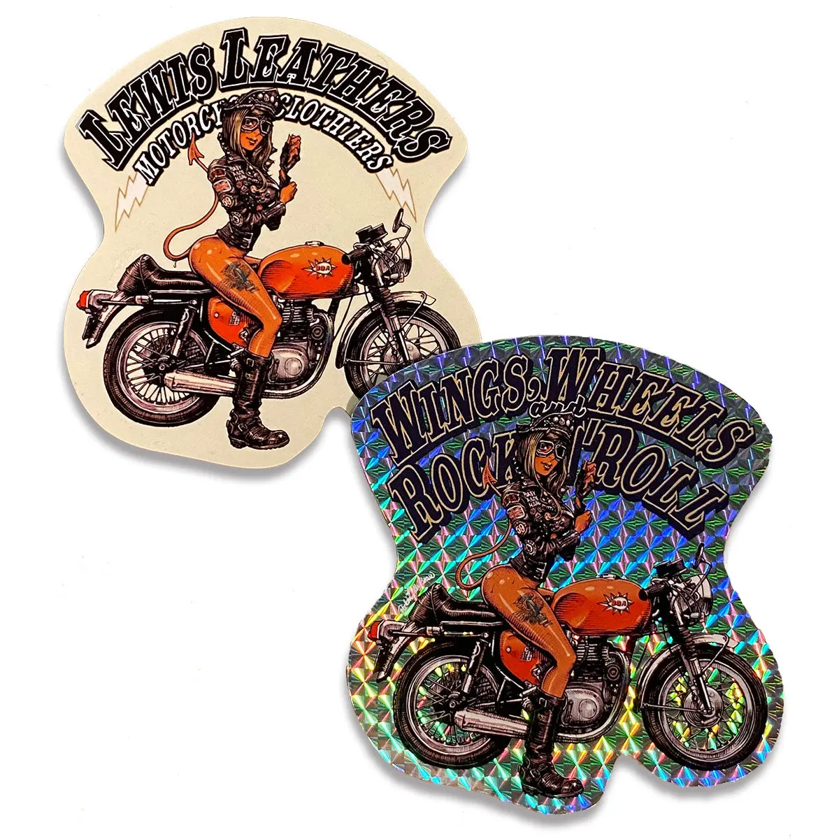 "Lewis Leathers" Sticker 1