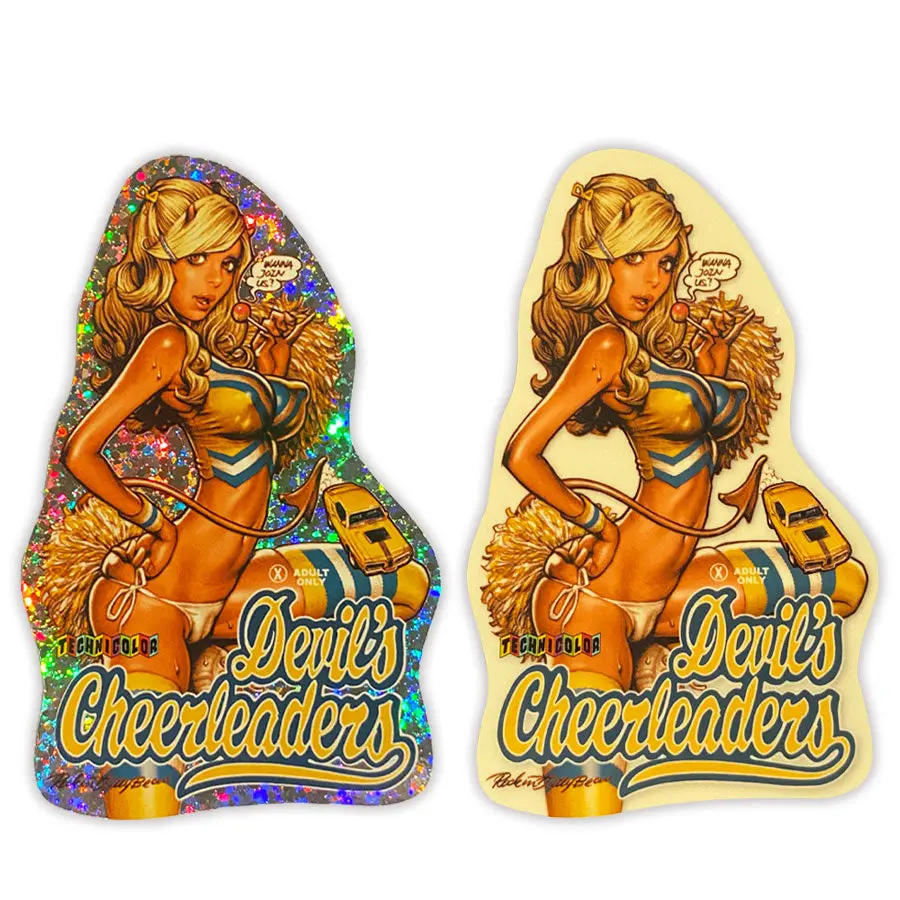 “Devil’S Cheerleaders” Sticker 1