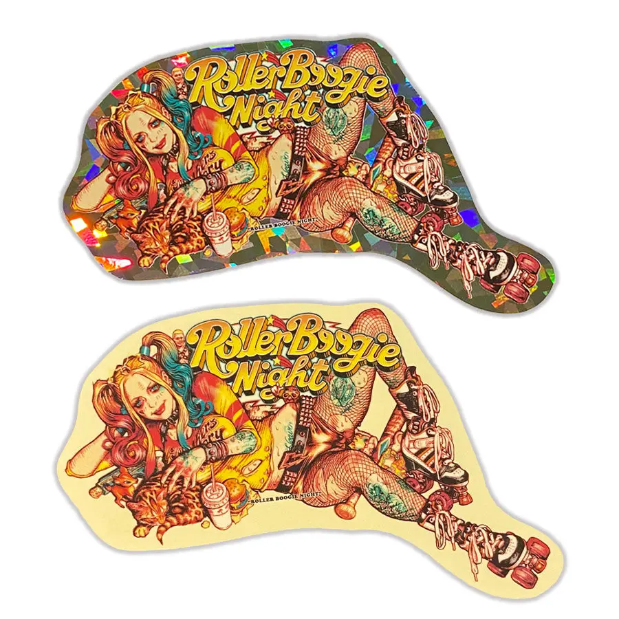 “Roller Boogie Night” Sticker 1
