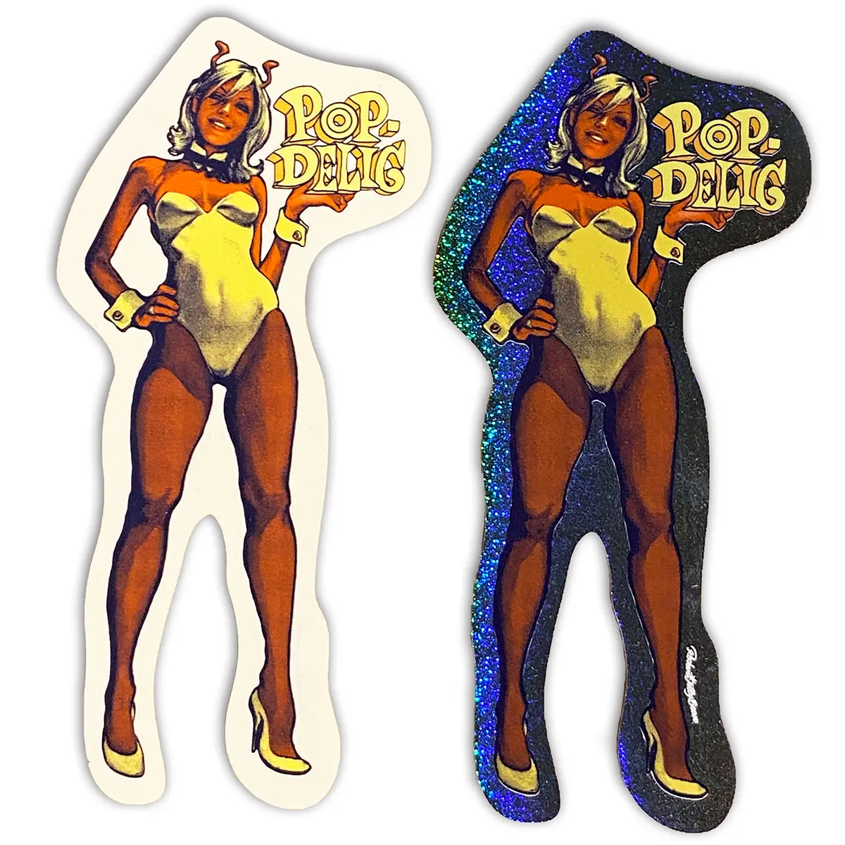 "Pop Delic "Sticker 1