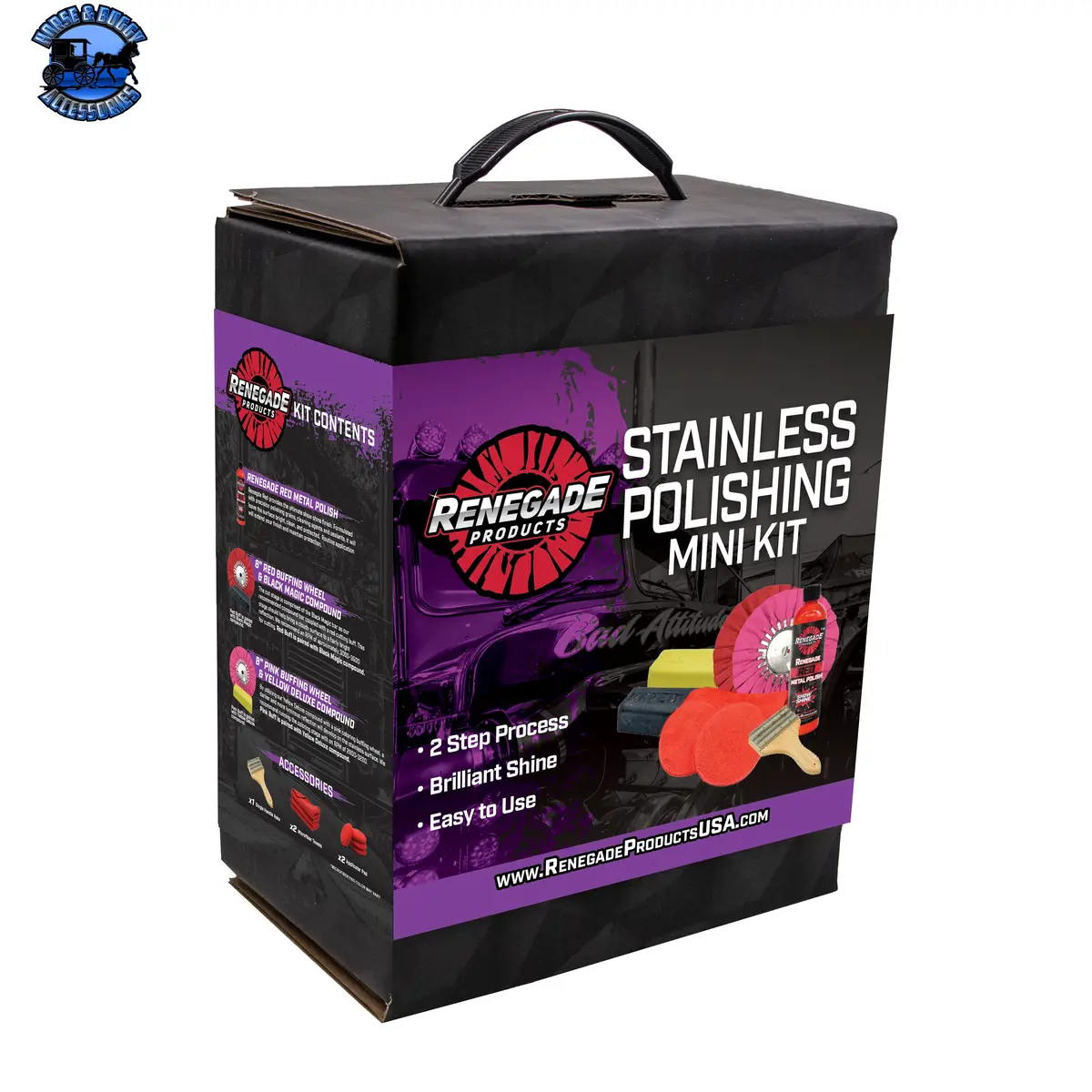 Renegade Stainless Polishing Mini Kit Rp-Lfgrpkr-Mk-Sta 1