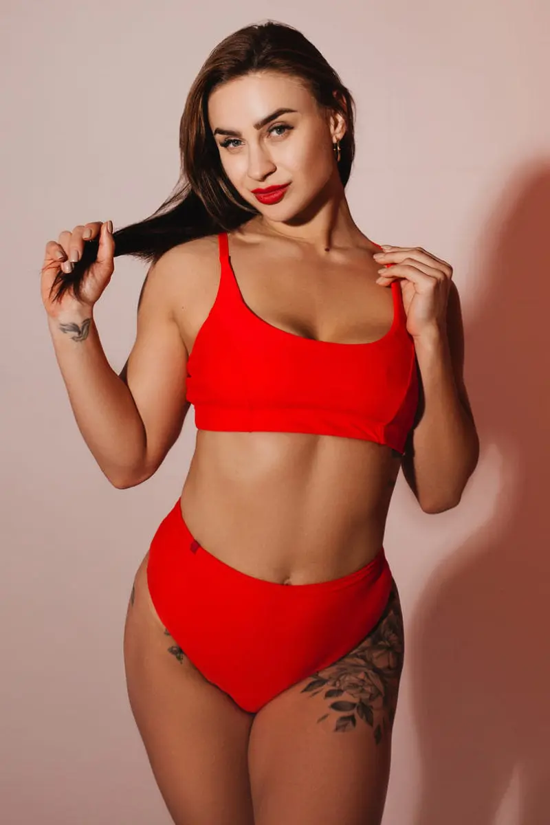 Pole Addict Bliss Top - Red 1